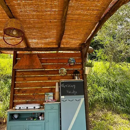 Luxury tent Habitat Eco Farm Sorrento