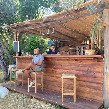 Luxury tent Habitat Eco Farm Sorrento